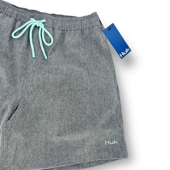 HUK LINED VOLLEY SWIM SHORT NWT - Picture 3 of 12